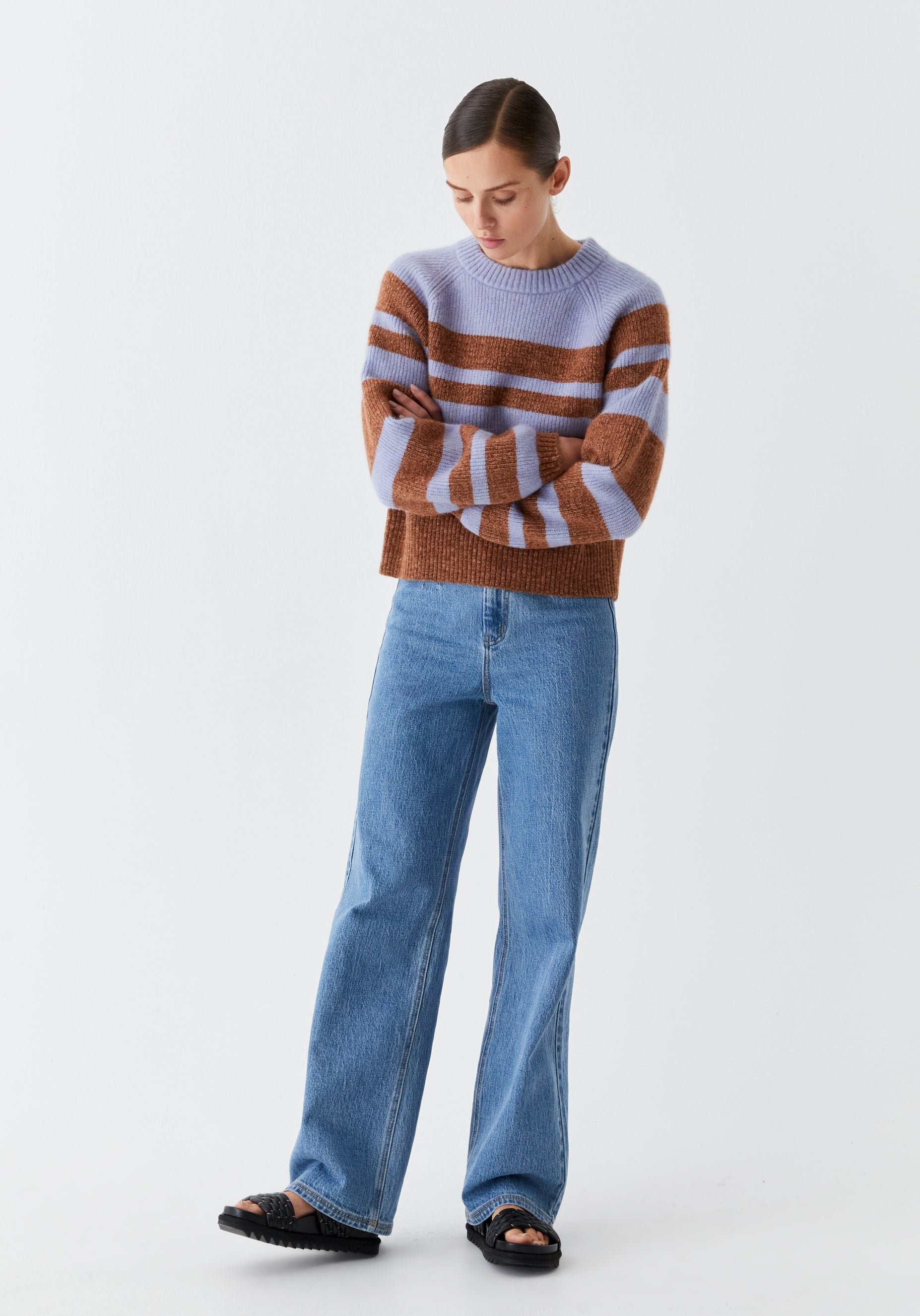 Piper Knit Pullover_Stripe