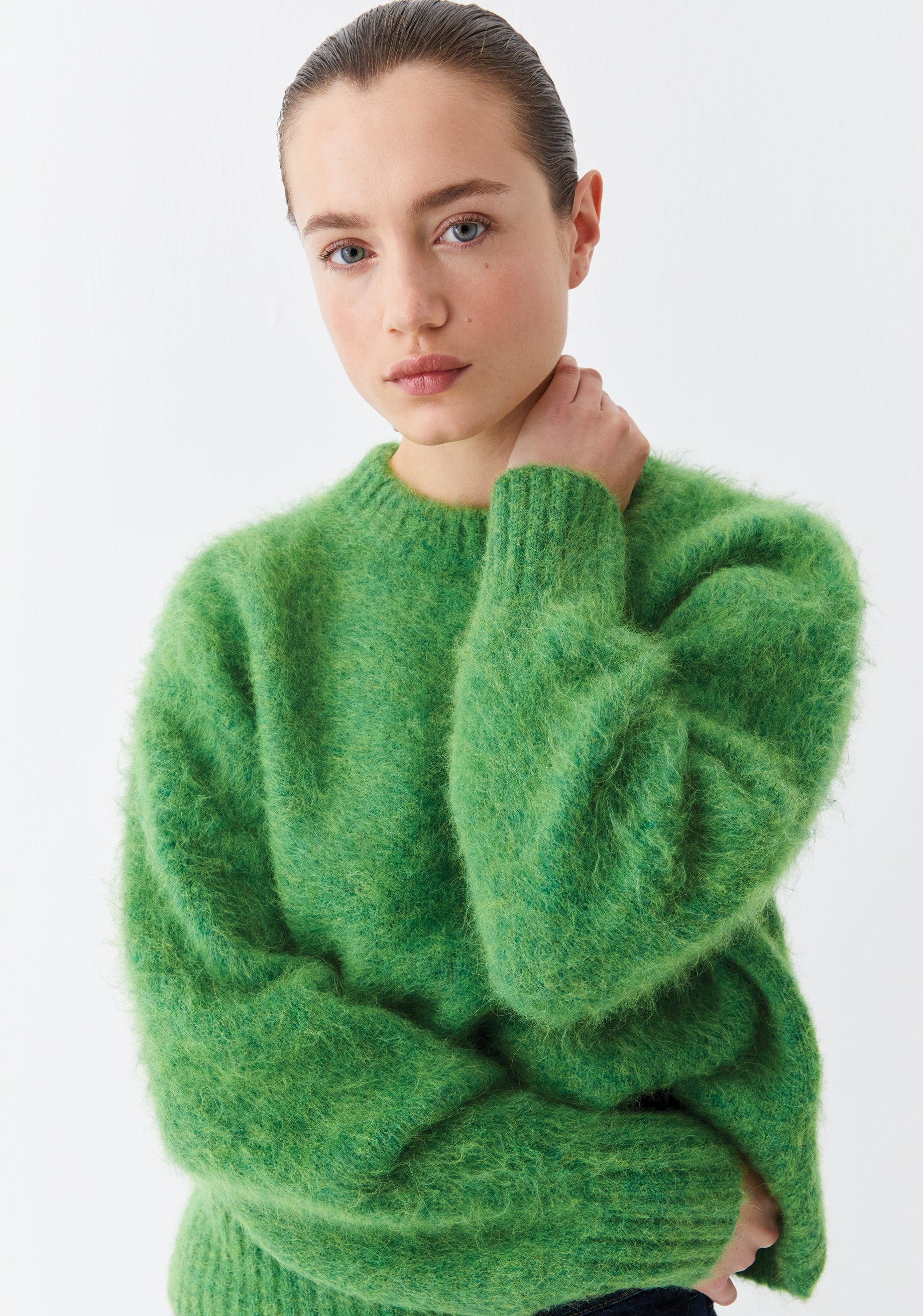 Riley Knit Pullover_Wasabi