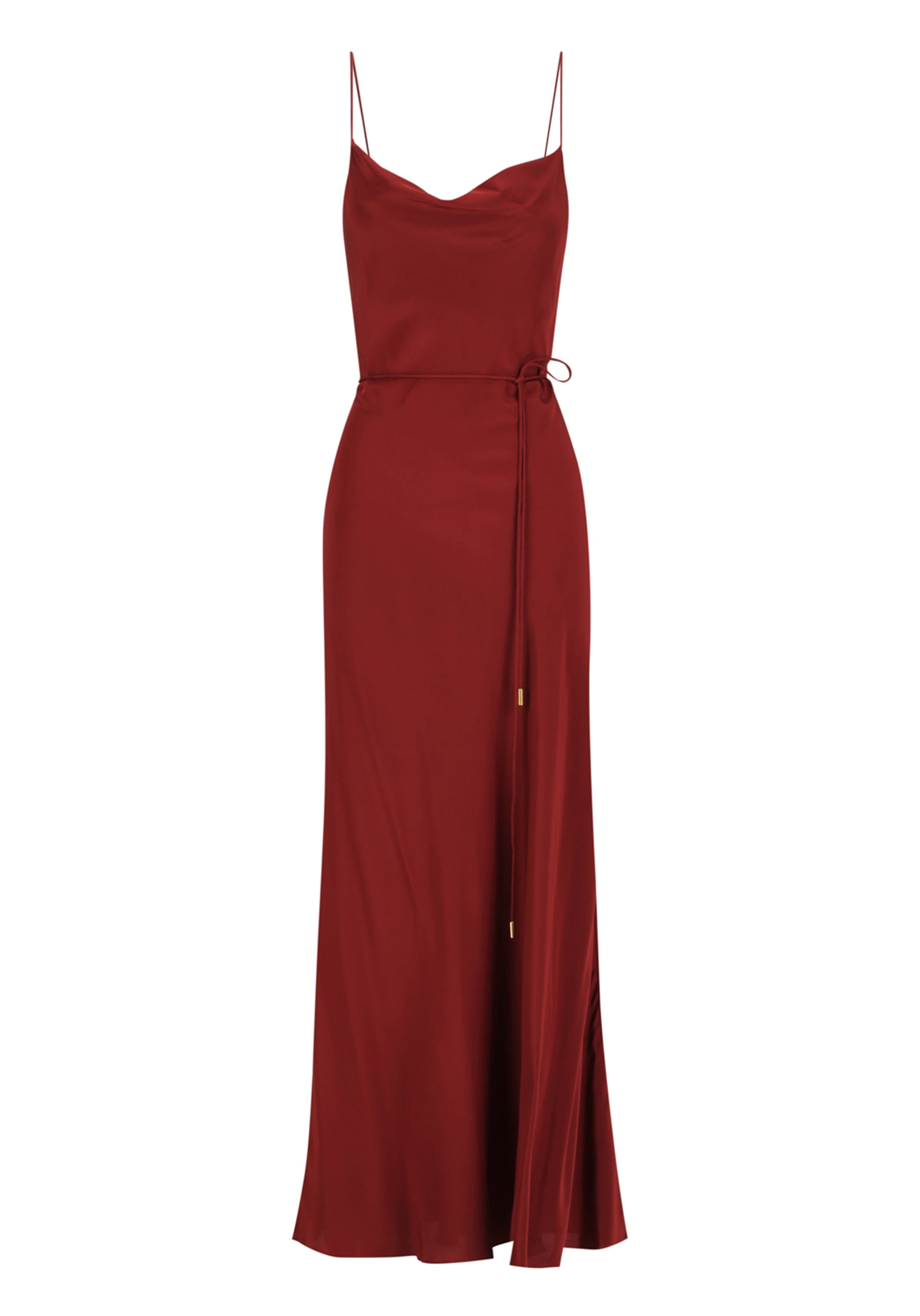 Seville Slip Dress Wine  Morrison
