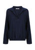 Skye Knit Polo_Navy
