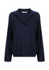 Skye Knit Polo_Navy