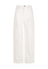 Theo Denim Cargo_White