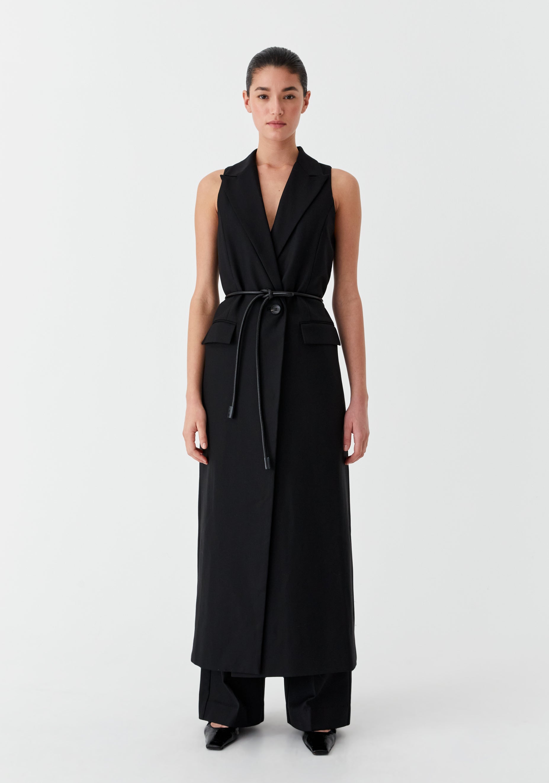 Vale Vest Dress Black  Morrison