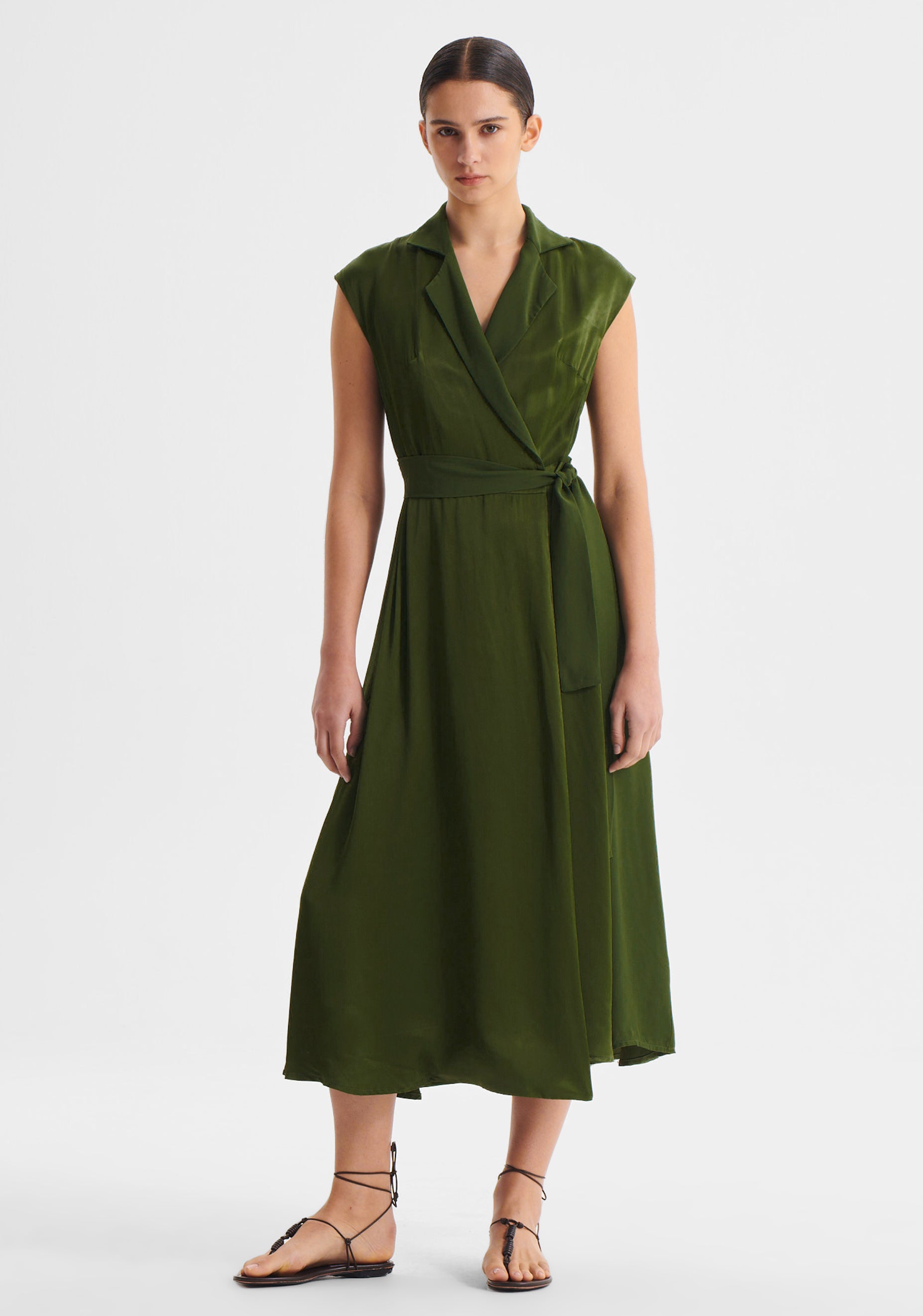 Alana Dress_Olive