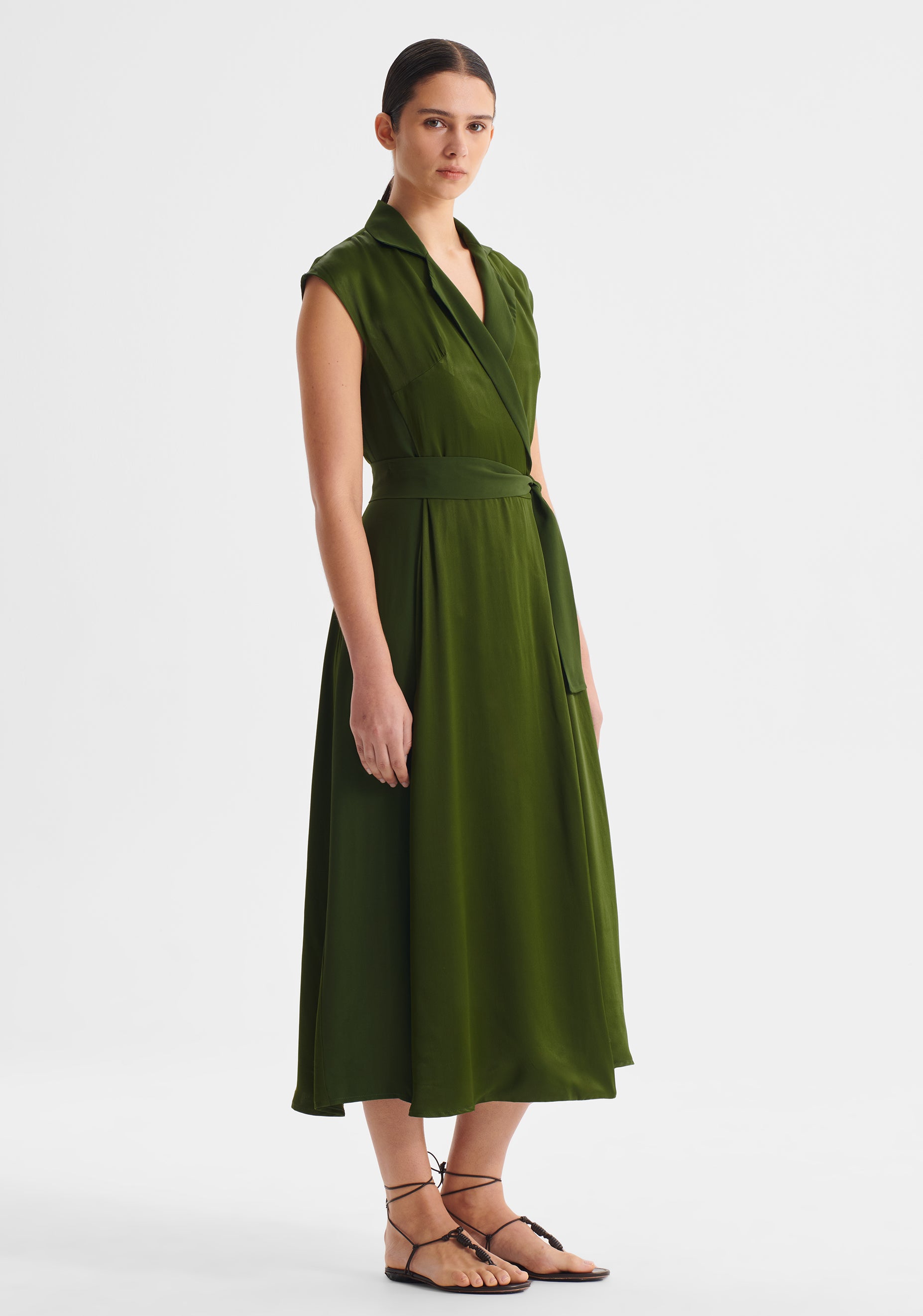 Alana Dress_Olive