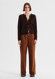 Albi Knit Cardigan_Chocolate