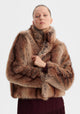 Amalia Fur Jacket_Tiramisu