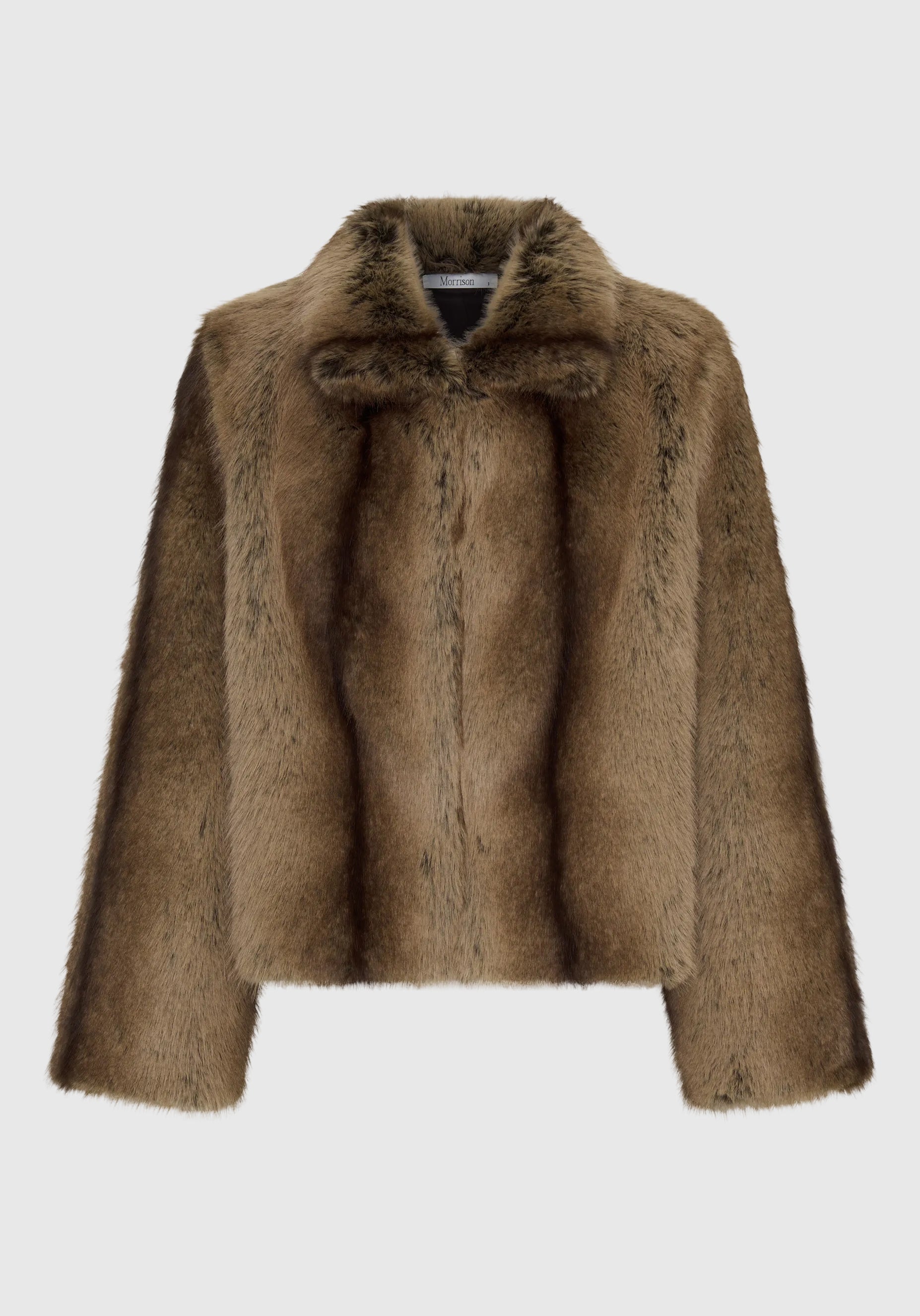 Amalia Fur Jacket_Tiramisu – Morrison