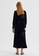 Aurora Velvet Blouse_Black