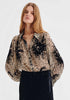 Aurora Velvet Blouse_Ecru