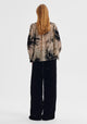 Aurora Velvet Blouse_Ecru