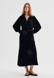Aurora Velvet Skirt_Black