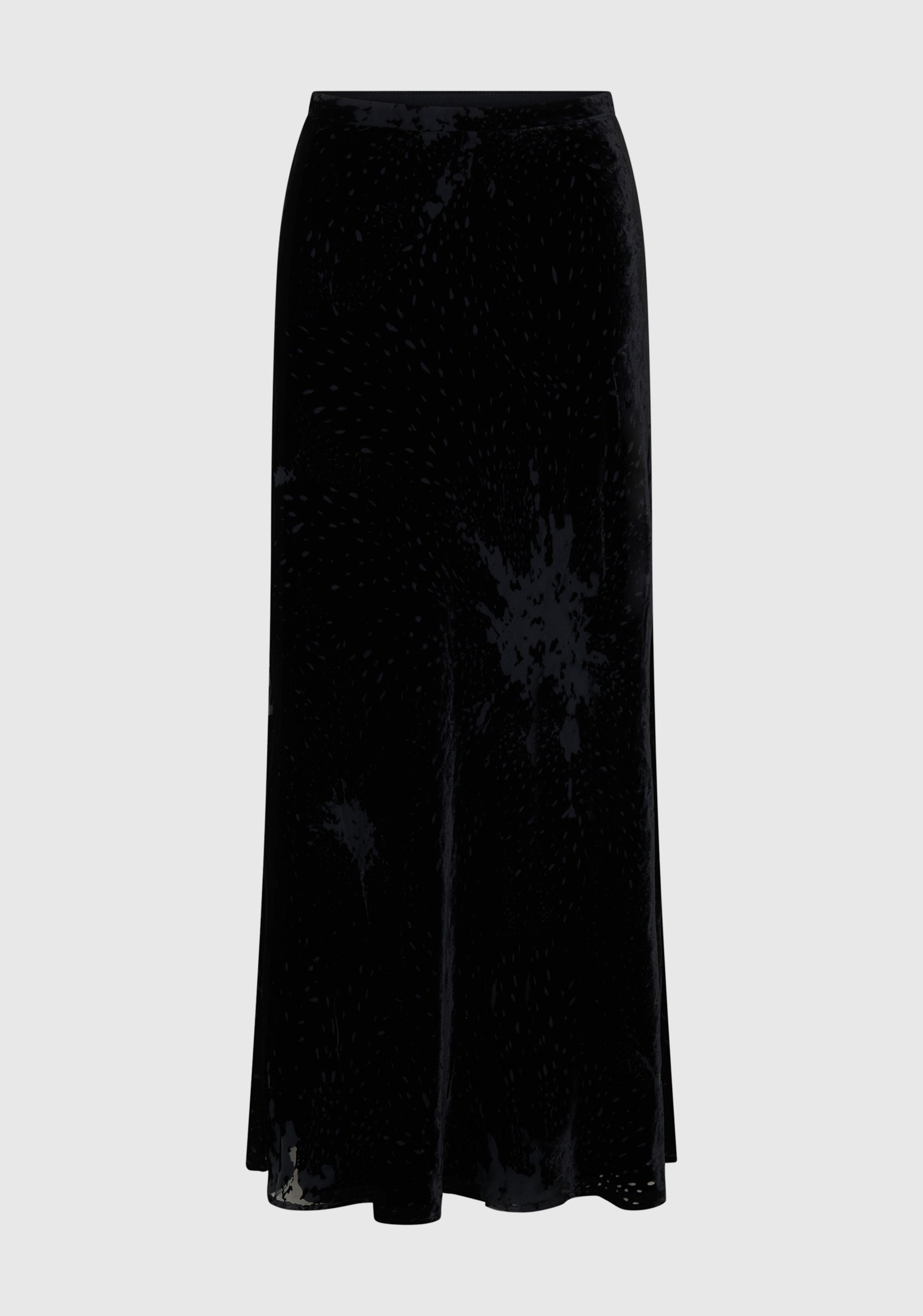 Aurora Velvet Skirt_Black – Morrison