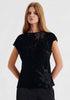 Aurora Velvet Top_Black