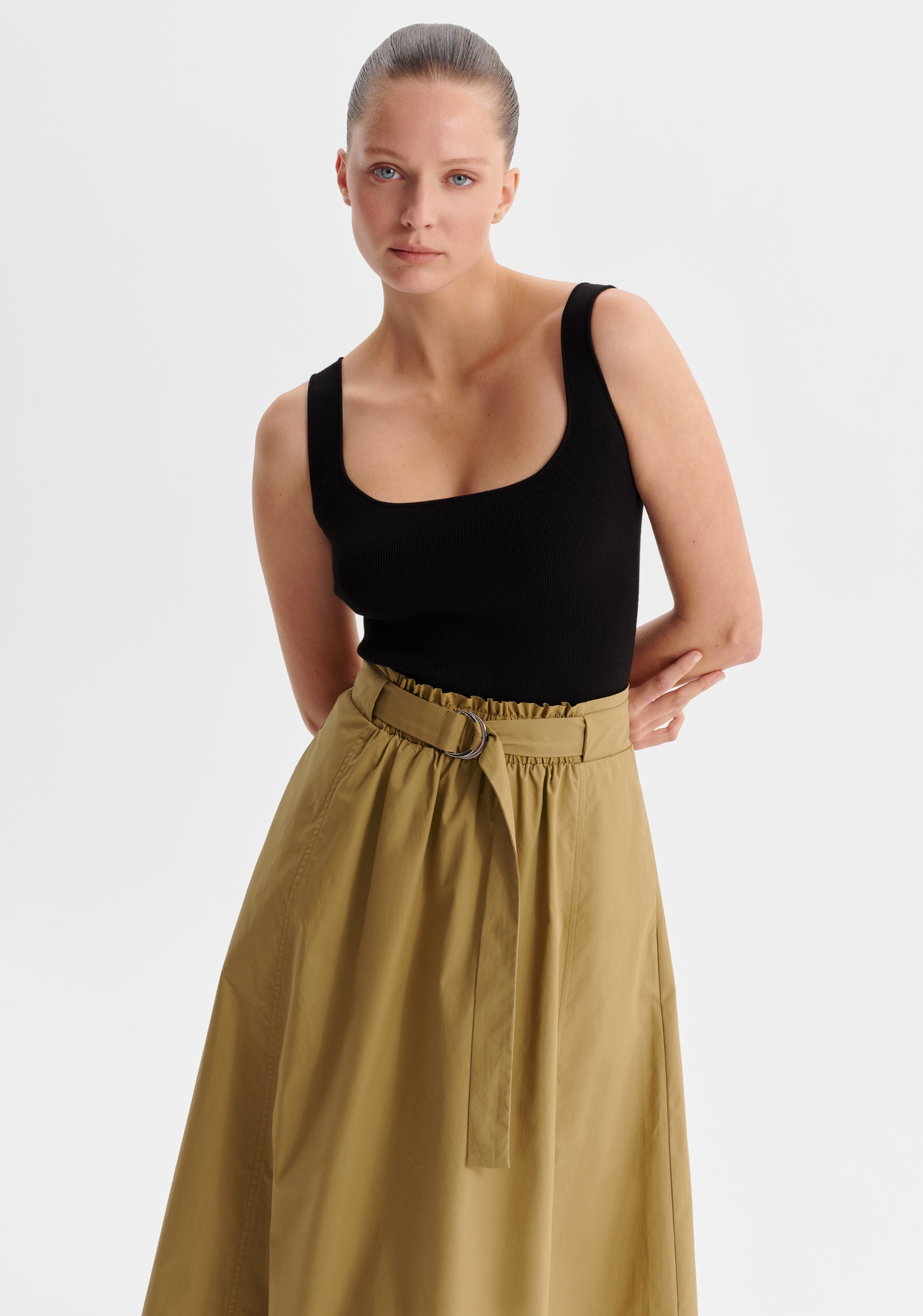 Bennett Knit Tank Black – Morrison