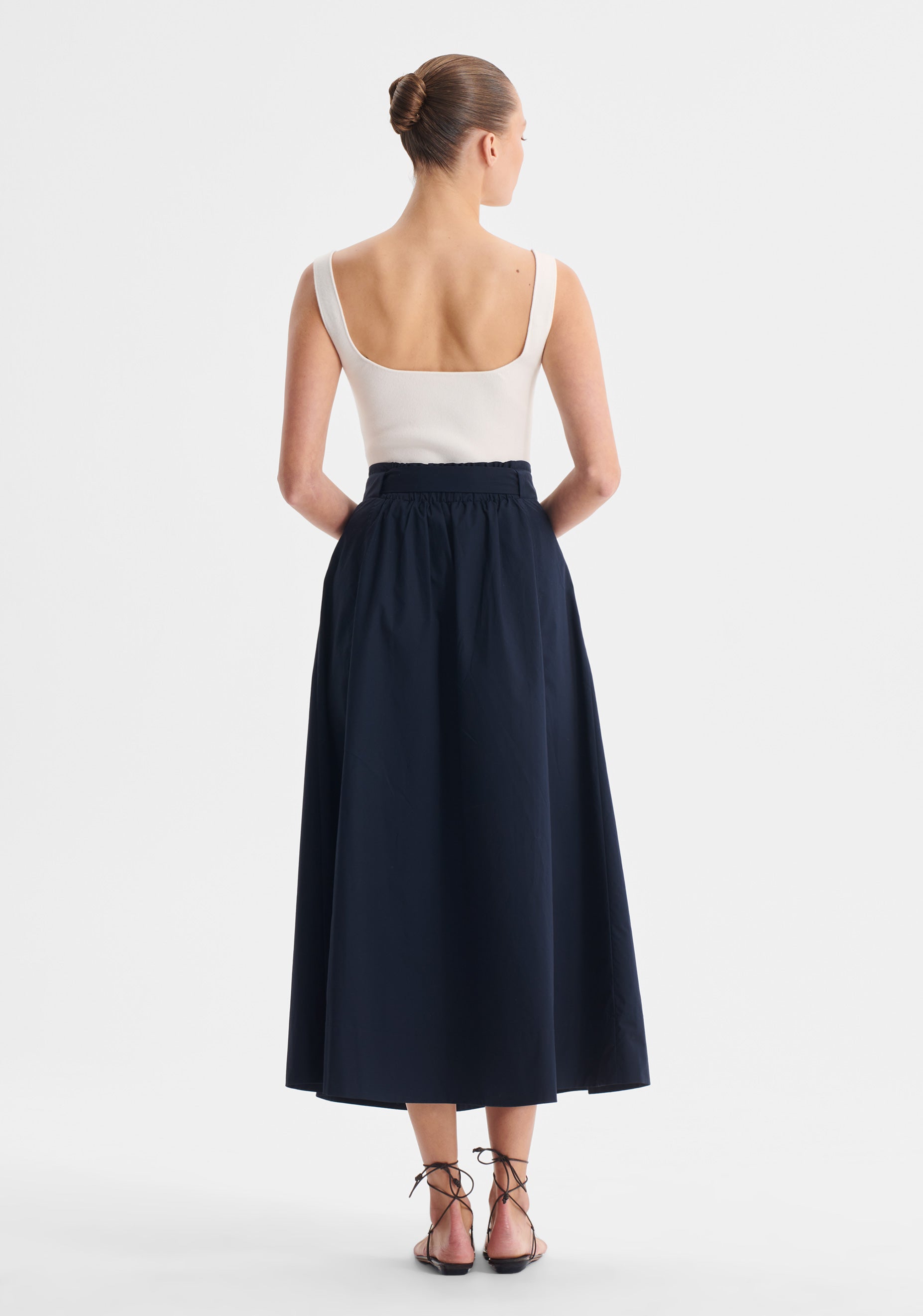 Bennett Knit Tank_White