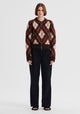 Chester Knit Jacket_Argyle