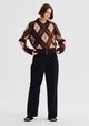 Chester Knit Jacket_Argyle