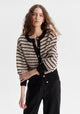 Clover Knit Cardigan_Stripe