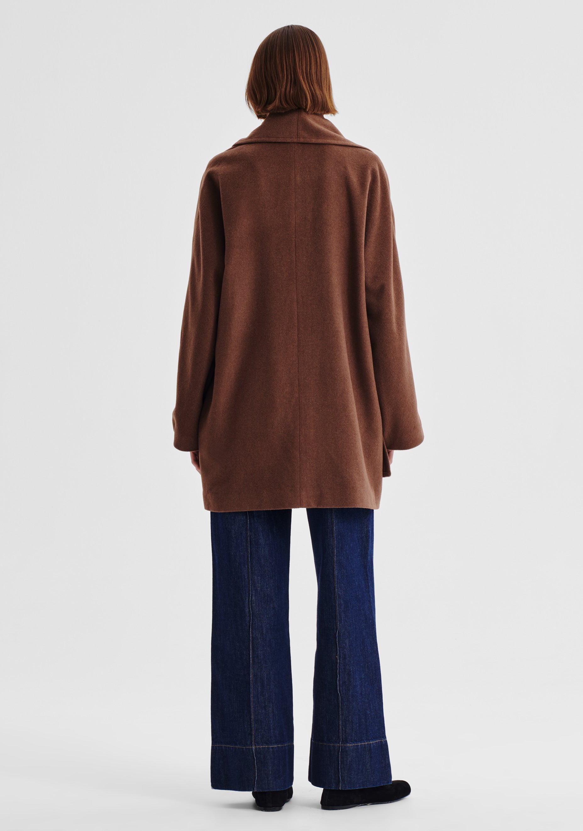 Etta Cape Coat Nutmeg – Morrison