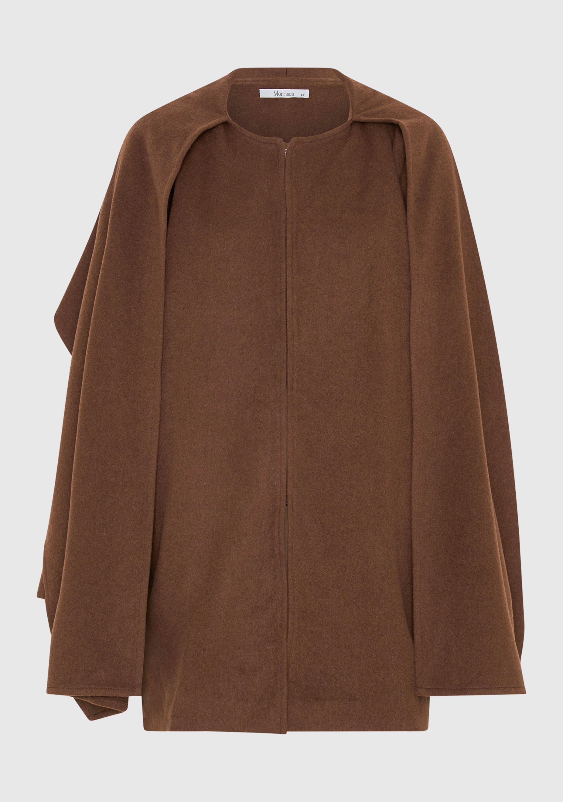 Etta Cape Coat Nutmeg – Morrison