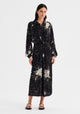 Florian Shirt Dress_Black Print