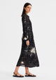 Florian Shirt Dress_Black Print