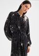 Florian Shirt Dress_Black Print