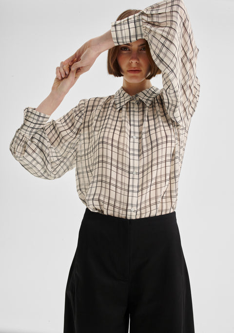 Francis Blouse Ecru_Print
