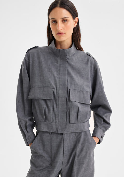 Hansel Jacket_Charcoal