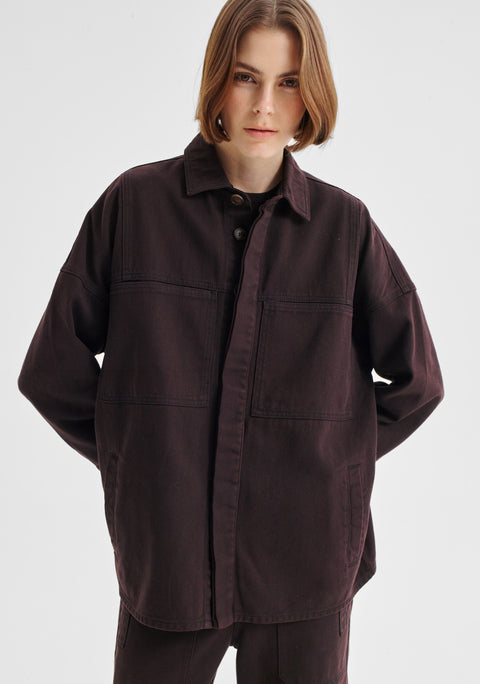 Jensen Denim Jacket_Espresso