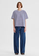 Jericho Stripe Tee_Cobalt