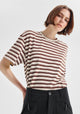 Jericho Stripe Tee_Espresso