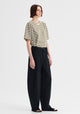 Jericho Stripe Tee_Olive