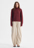 Leni Knit Pullover_Berry
