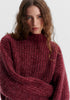 Leni Knit Pullover_Berry