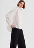Leona Swing Shirt_White