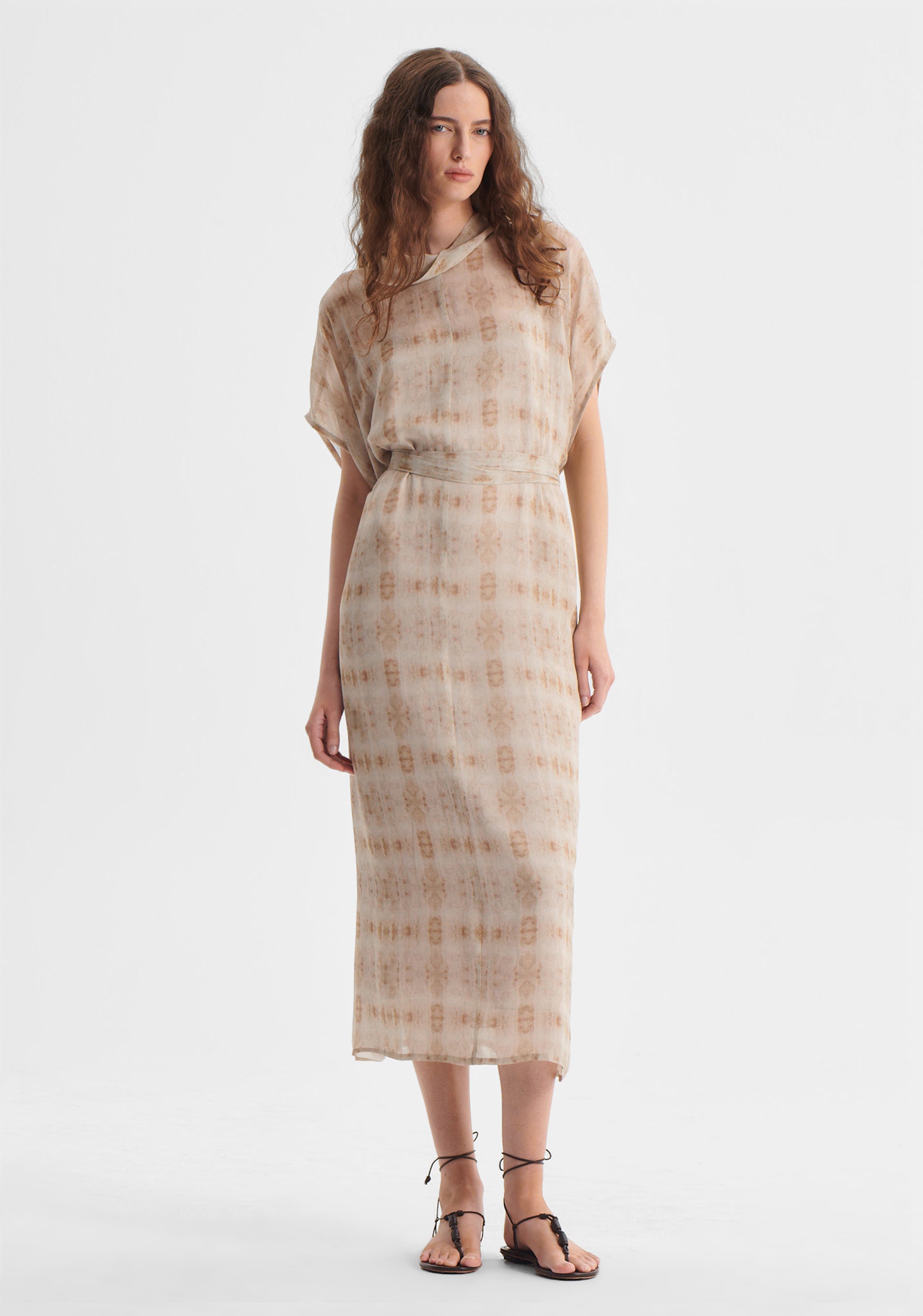 Lucille Tie Dress_Print