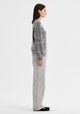 Marcelle Stripe Knit Pullover_Charcoal