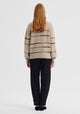 Marcelle Stripe Knit Pullover_Ecru