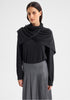 Margo Knit Scarf_Charcoal