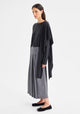 Margo Knit Scarf_Charcoal