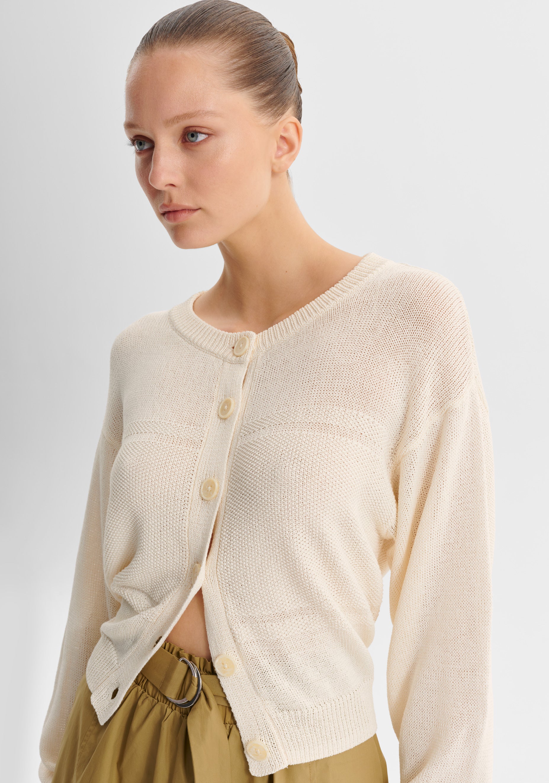 Marli Knit Cardigan_Milk