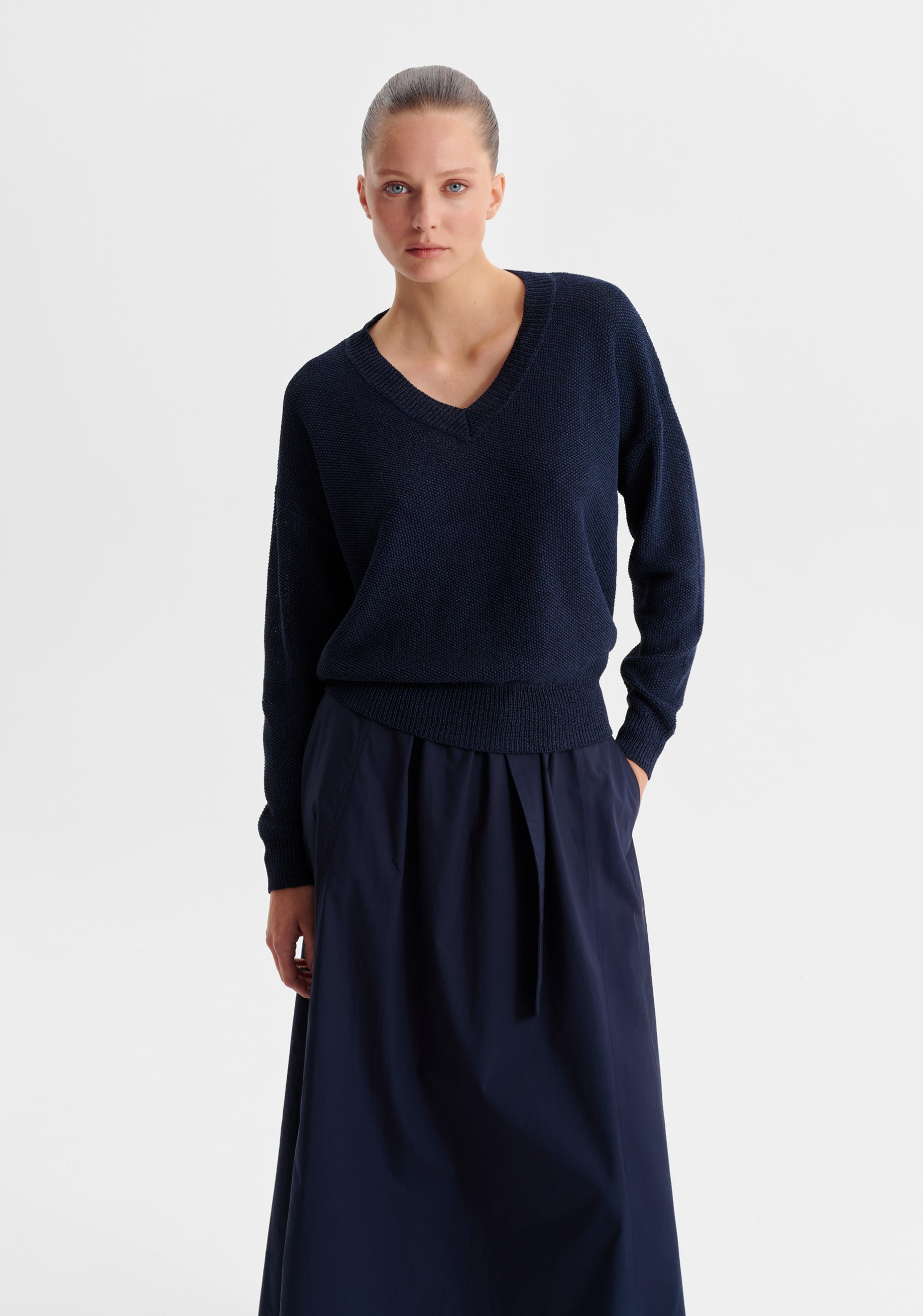 Marli Knit Pullover_Navy