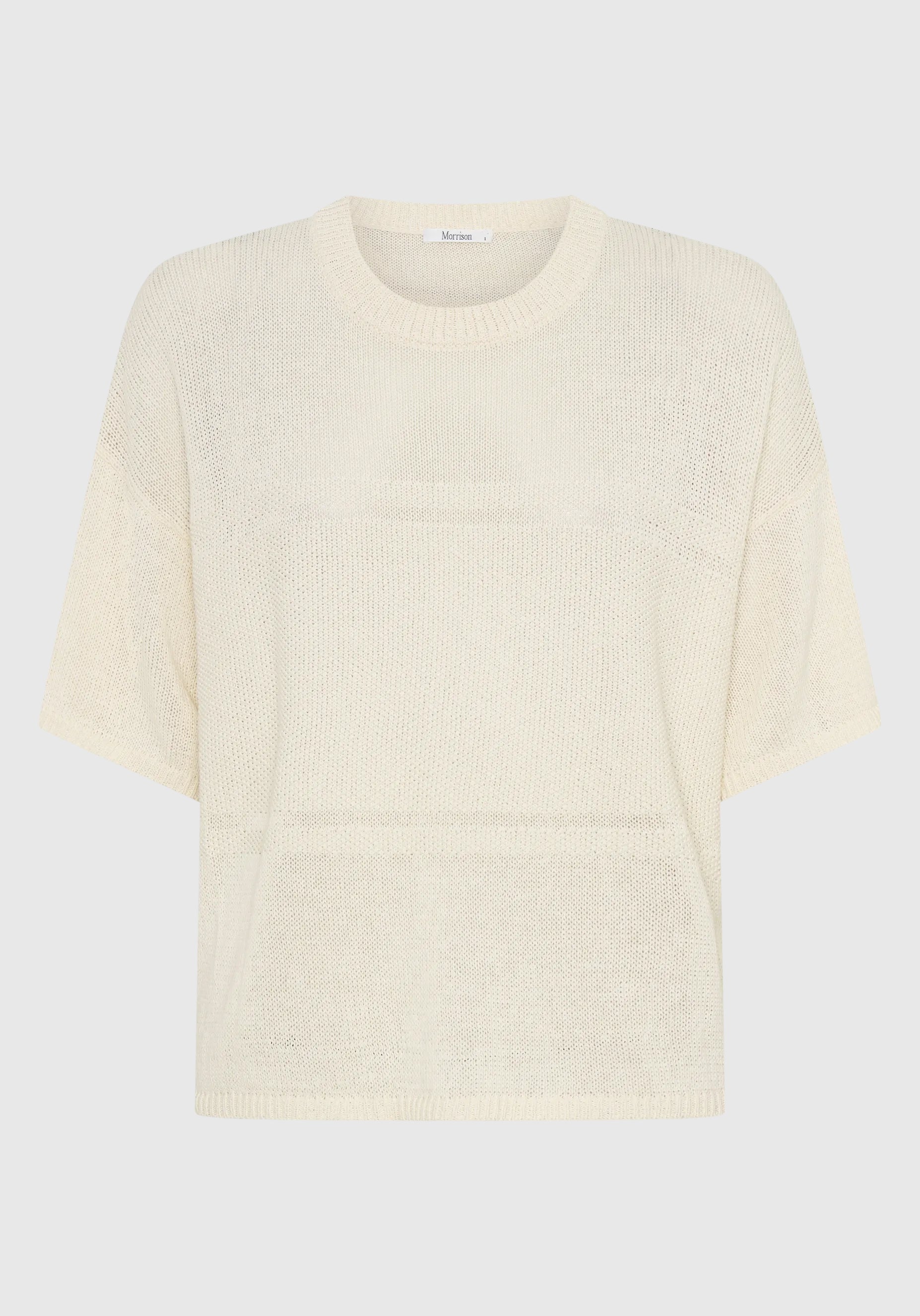 Marli Knit Tee_Milk