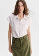 Maverick Denim Skirt_Khaki