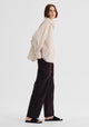 McKenna Stripe Shirt_Ecru