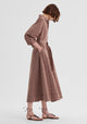 McKenna Stripe Dress_Chocolate