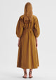 McKenna Stripe Dress_Mustard