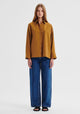 McKenna Stripe Shirt_Mustard